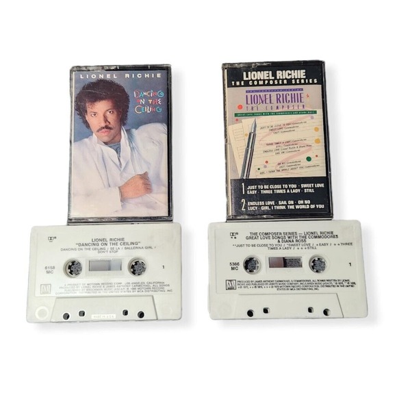 Lionel Richie R& B Cassette Lot Tested Pre-owned (70's-80's) - Picture 2 of 3